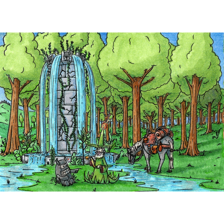 ATC Wizard Series - The Fountain