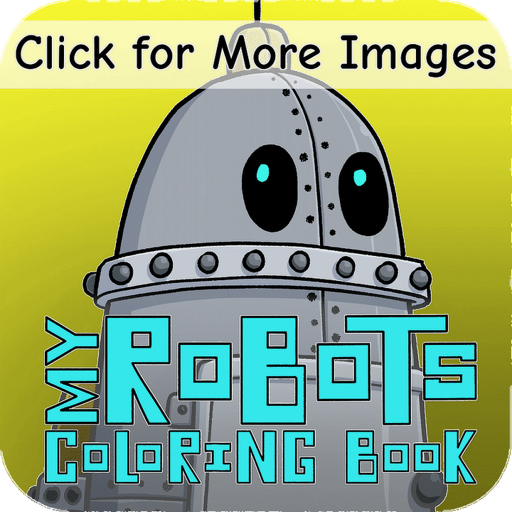 Robot Coloring Book Robot Coloring Book