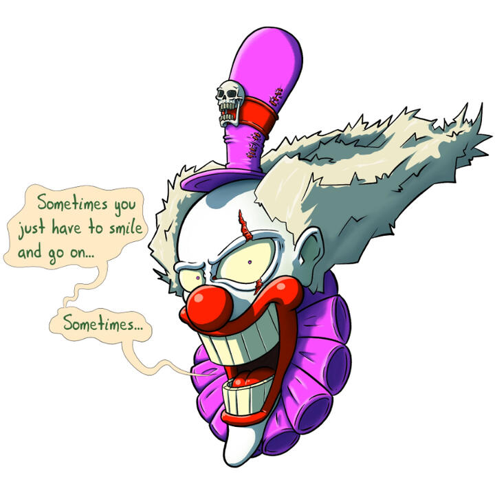 Smile says the Clown Smile says the Clown