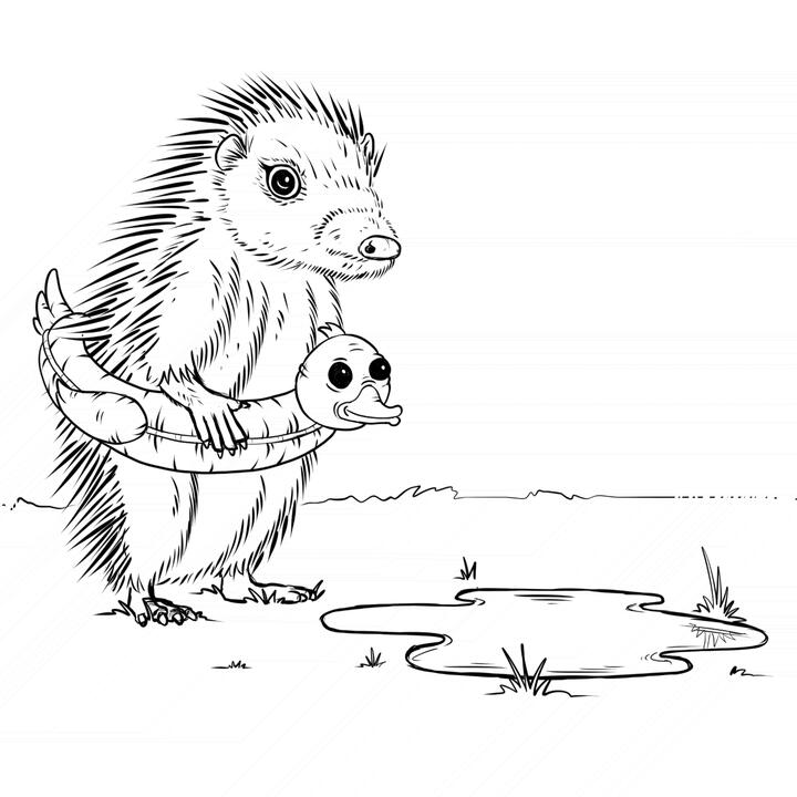 Hedge Hog Pool Floaty Hedge Hog Pool Floaty