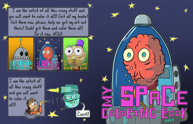 Space Coloring Book_cover Space Coloring Book_cover