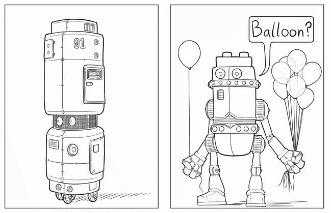 Robots Coloring Book_insidePage